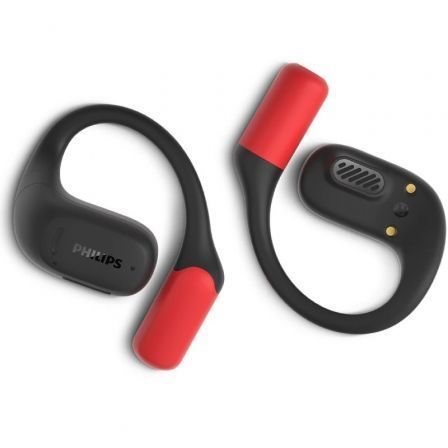 Philips TAA6709BK/00 Auriculares Deportivos Bluetooth Negros y Rojos Philips TAA6709BK/00 Auriculares Deportivos Bluetooth Negros y Rojos
